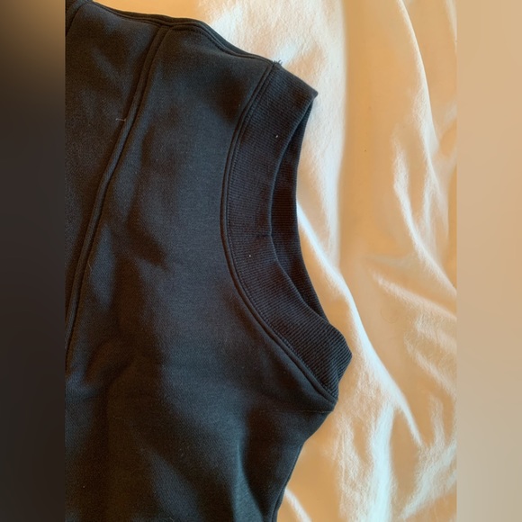 NWT - Pullover Zip Vest With High Collar - Black, XS - Picture 5 of 13